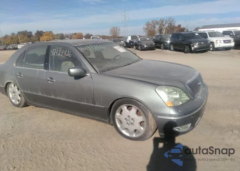 2003 Lexus Ls 430 из США, поврежденный, VIN JTHBN30F830097550